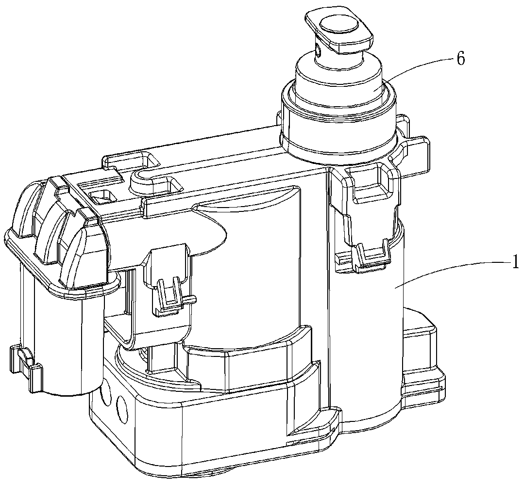Vehicle microactuator applied to refueling tank cover or charging box cover of vehicle