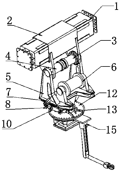 Robot cooperative folding and unfolding device and method