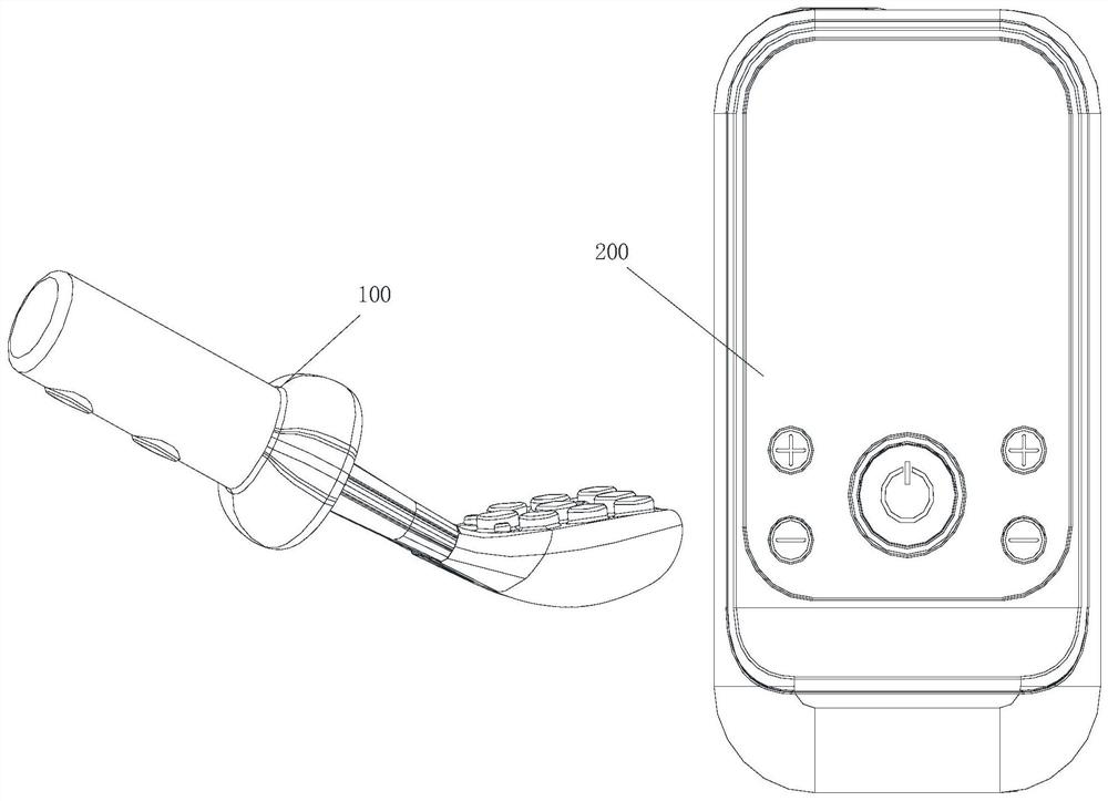 Wireless intelligent dysphagia therapeutic apparatus