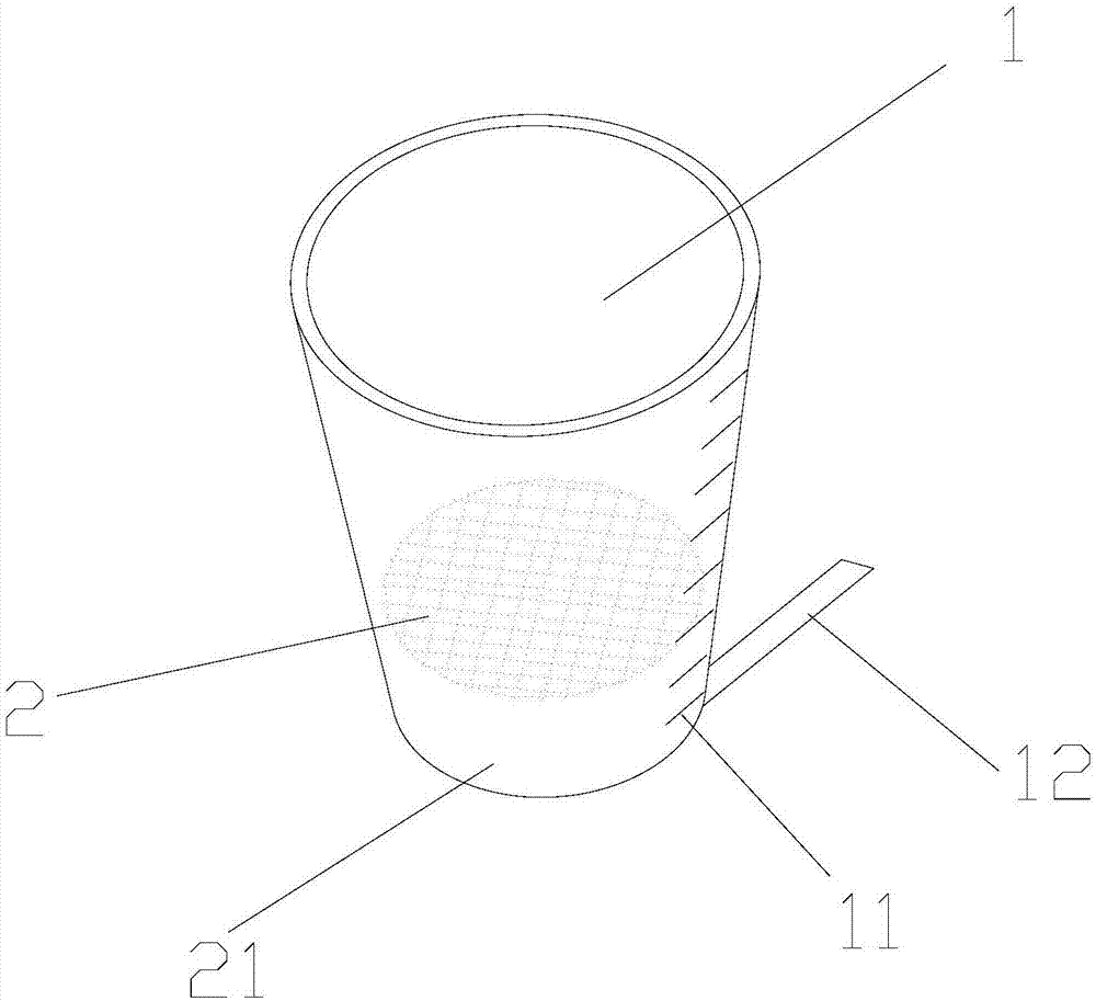 Disposable paper cup and preparation method thereof