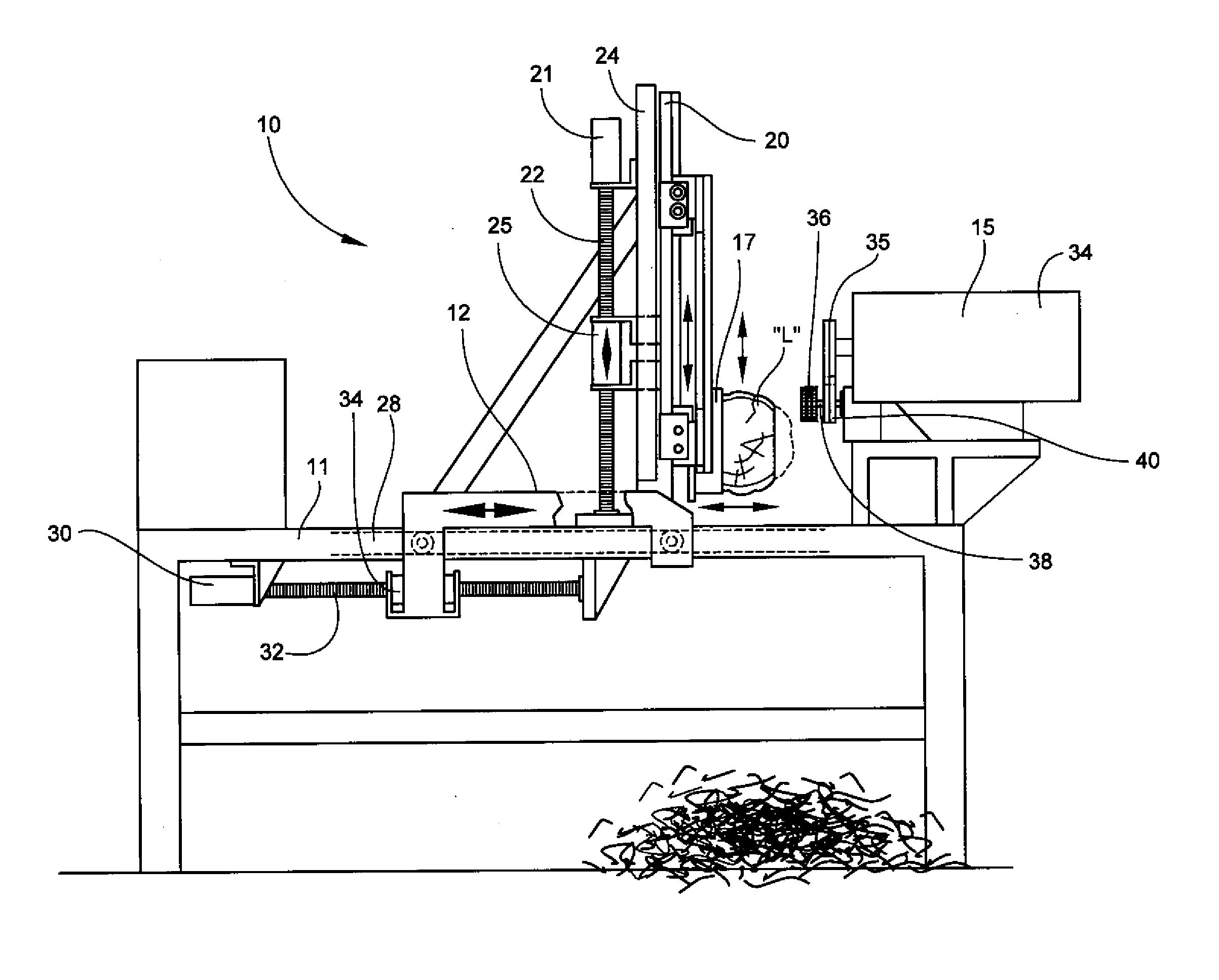 Method and apparatus for producing mulch