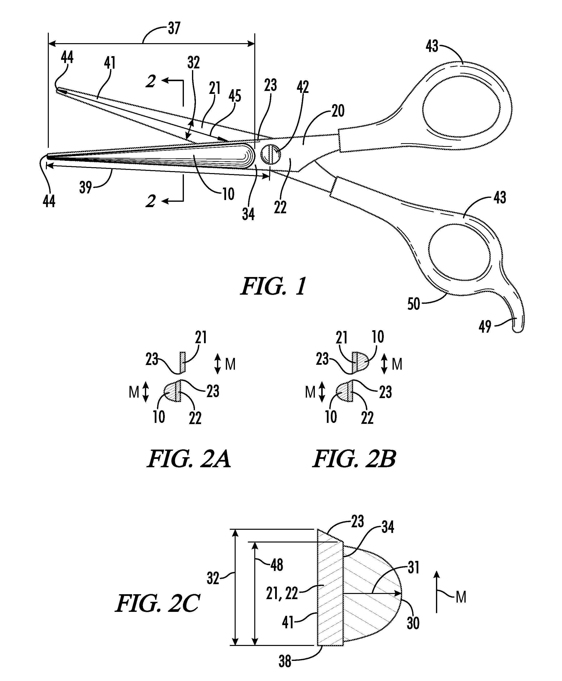 Protective riser guide for scissors