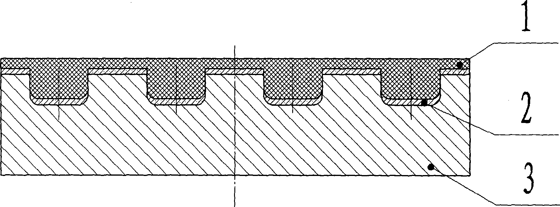 Metal and plastic composite self-lubricating material and preparation method thereof