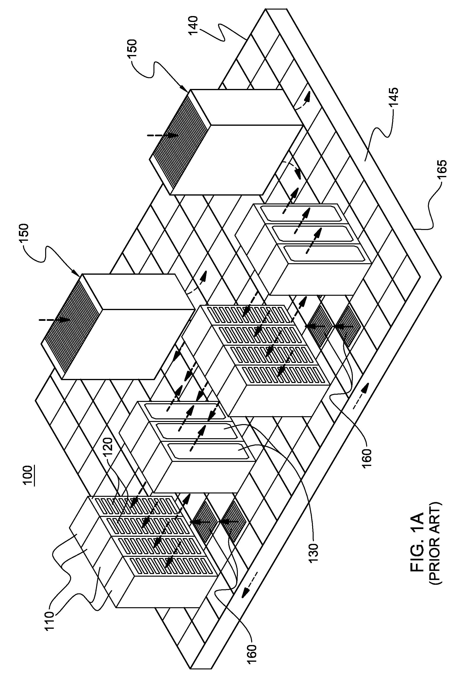 Docking station with hybrid air and liquid cooling of an electronics rack