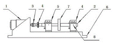 Method for measuring dynamic oil film pressure distribution of sliding bearing in real time