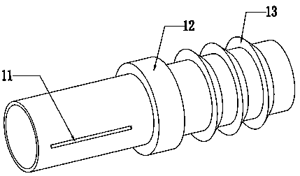 Gas tube joint of gas cooker