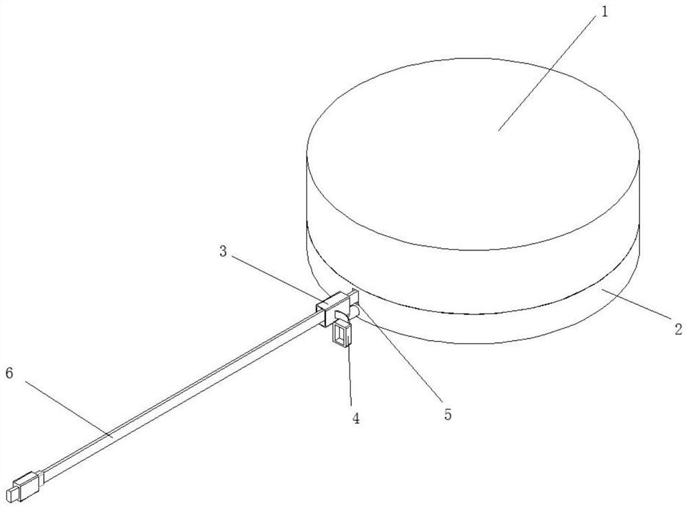 Intelligent wireless screen sharing device with voice interaction function