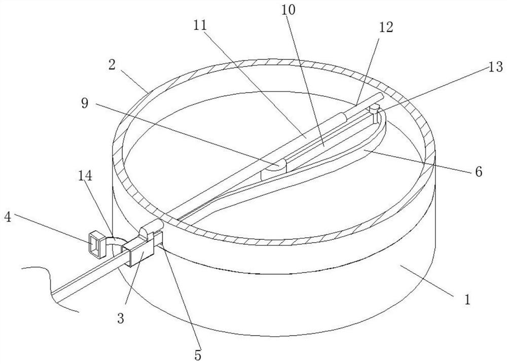 Intelligent wireless screen sharing device with voice interaction function