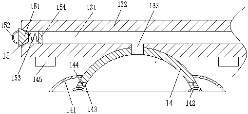 An automobile central control panel odor performance detection device and detection method thereof