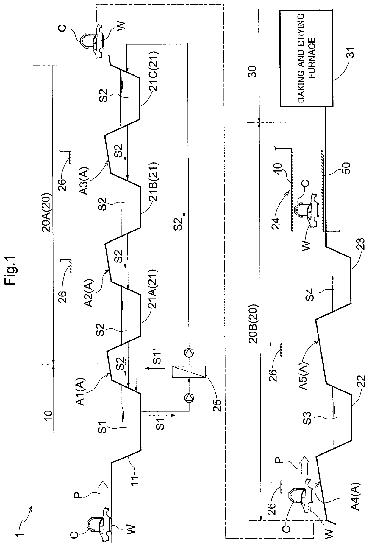Electrodeposition system and electrodeposition method