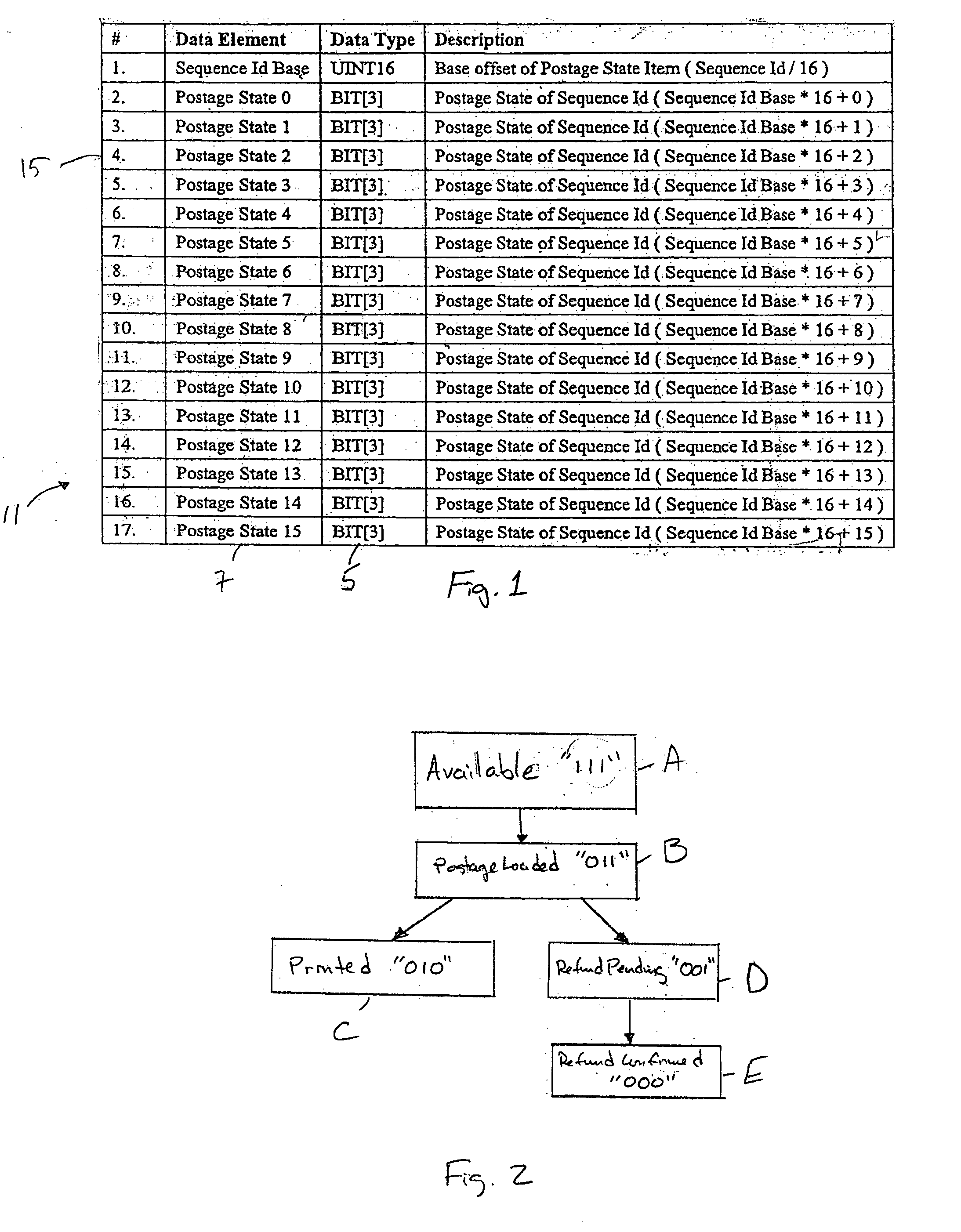 Method for manipulating state machine storage in a small memory space