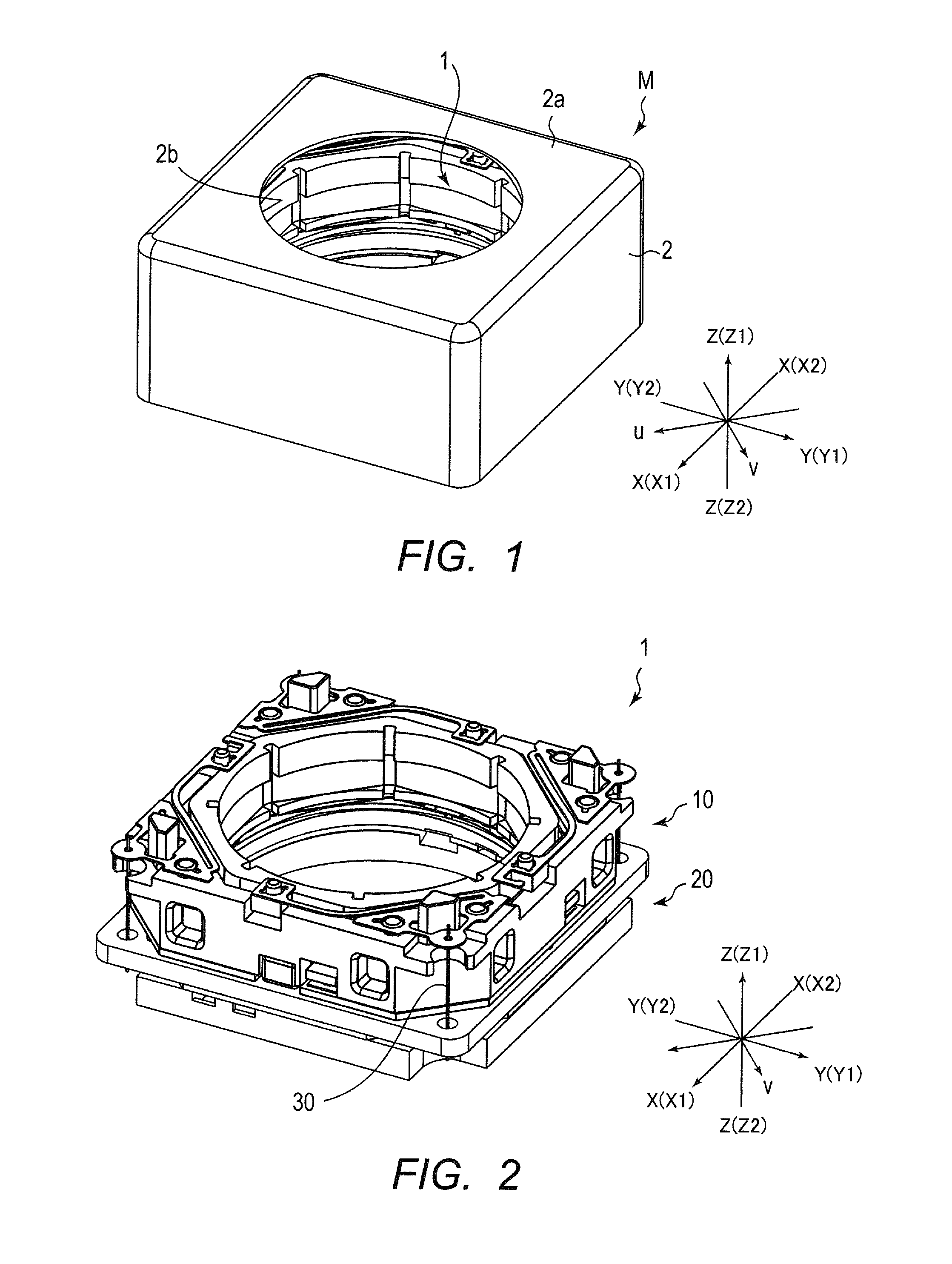 Lens driving apparatus, camera module, and camera-equipped mobile terminal