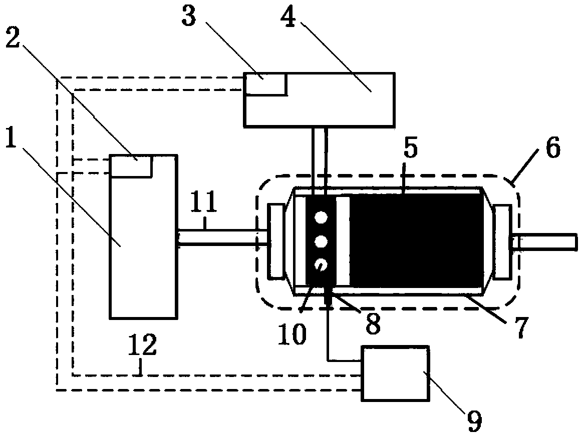 Control method for reducing cold start emission based on hybrid electric vehicle