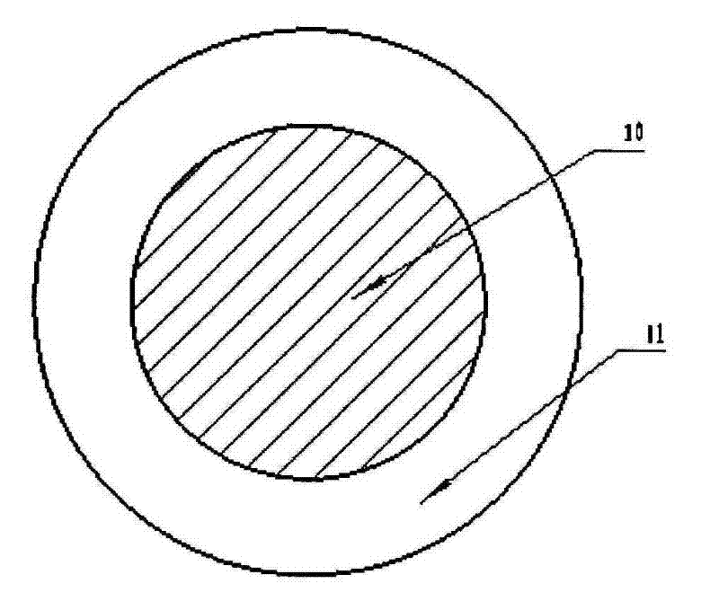 Preparation method of zinc-aluminium seamless flux-cored wire