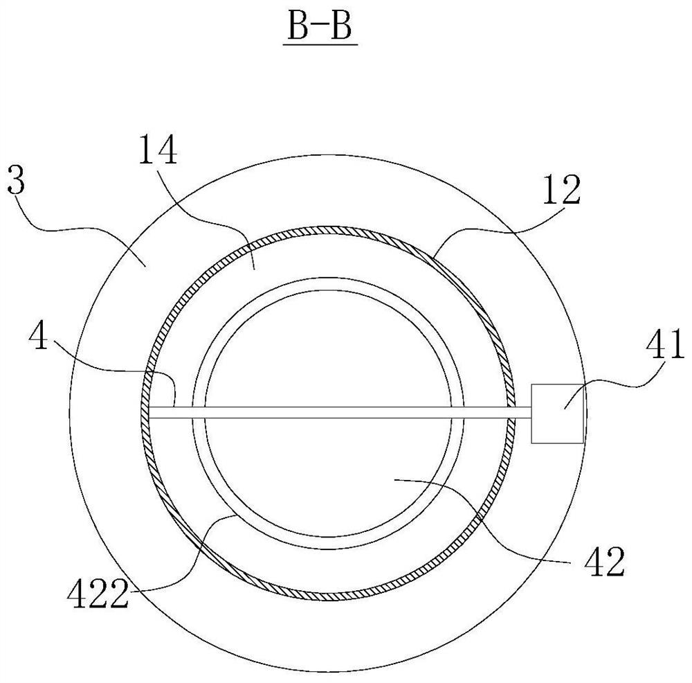 A soil microplastic separation device