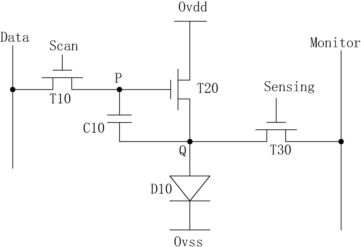 amoled drive system and amoled drive method