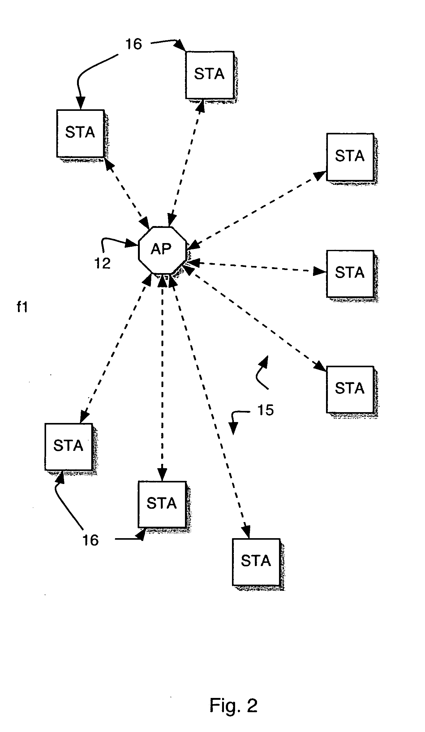 Distance determination apparatus for use by devices in a wireless network