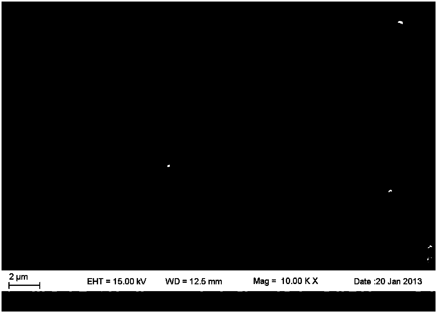 Chemical method for synthesising silver selenide semiconductor photoelectric film material in situ at room temperature