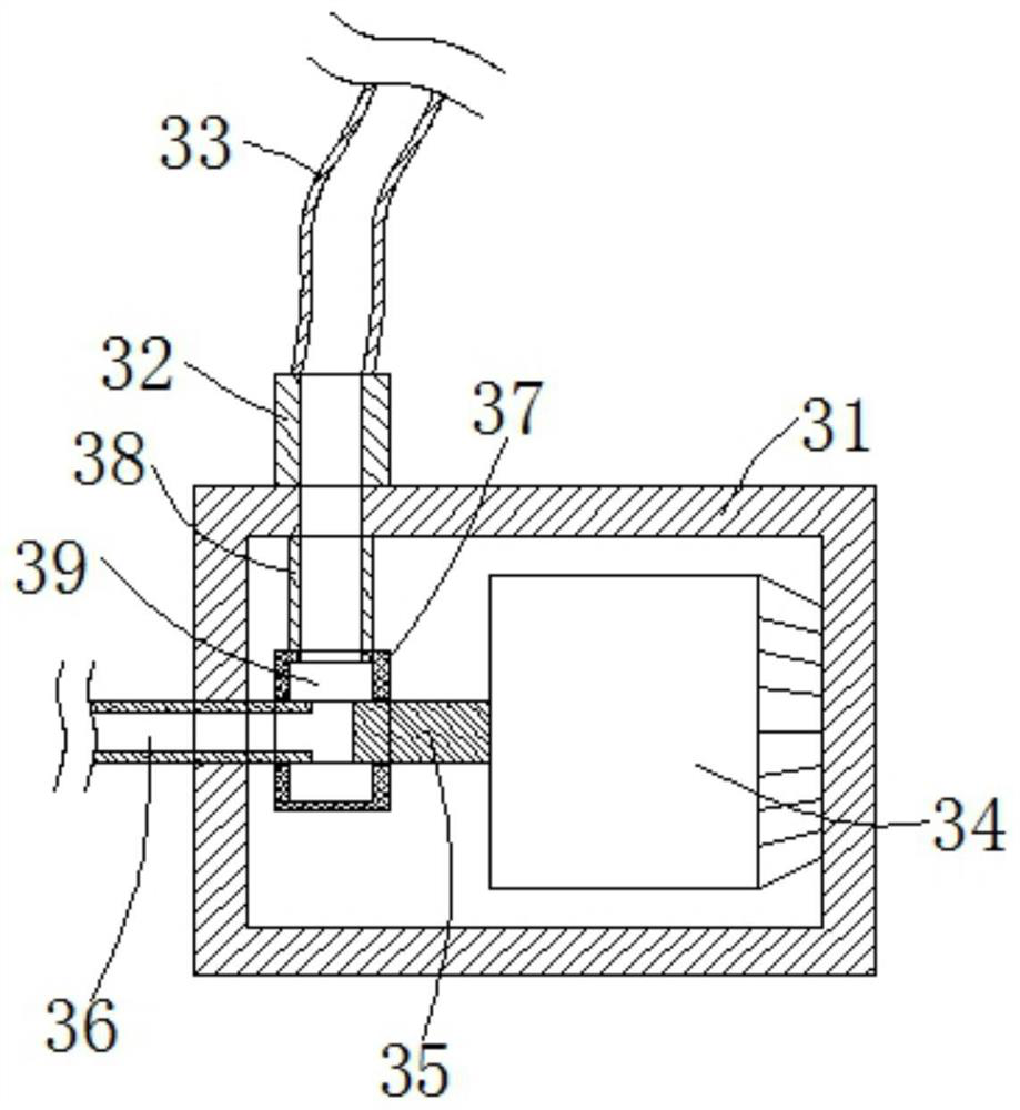 Cross infection prevention device capable of achieving disinfection and cleaning for laparoscopy and disinfection and cleaning method