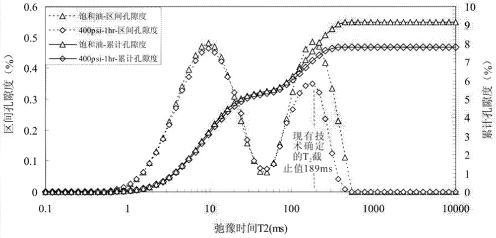 Method and device for confirming effective motion space of shale strata tight reservoir crude oil