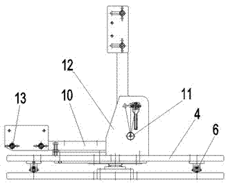 Multi-angle installation working device and operation method for electrical cabinet of wind turbine generator