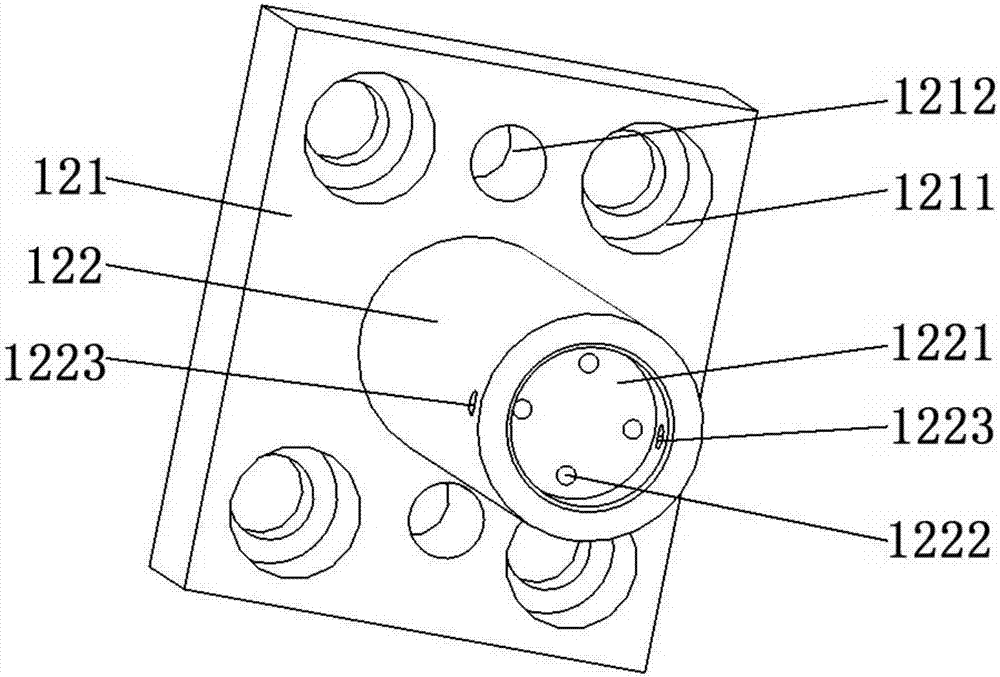 Pressing-riveting punching die