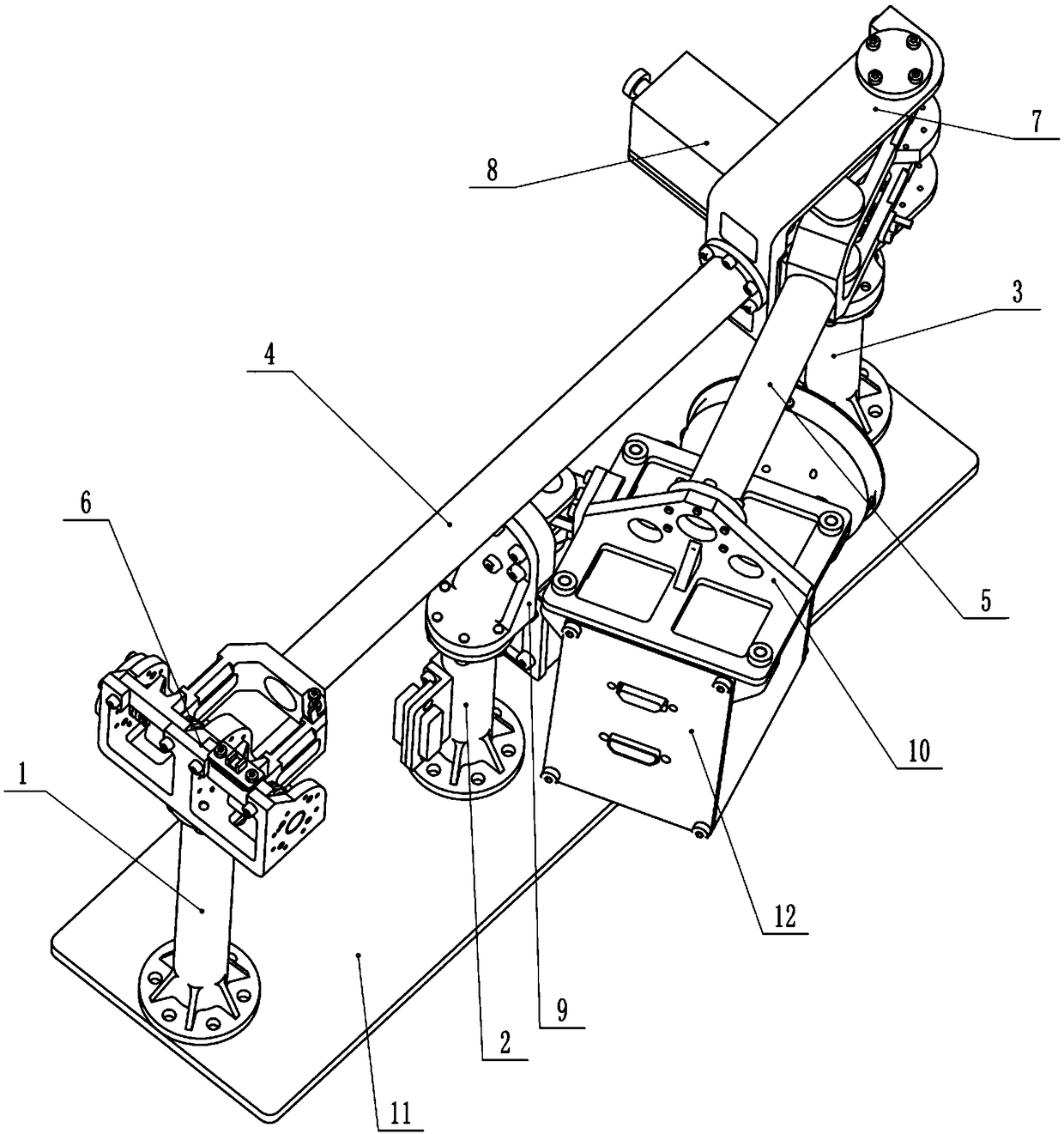 Automatically expandable autodyne support for outer space