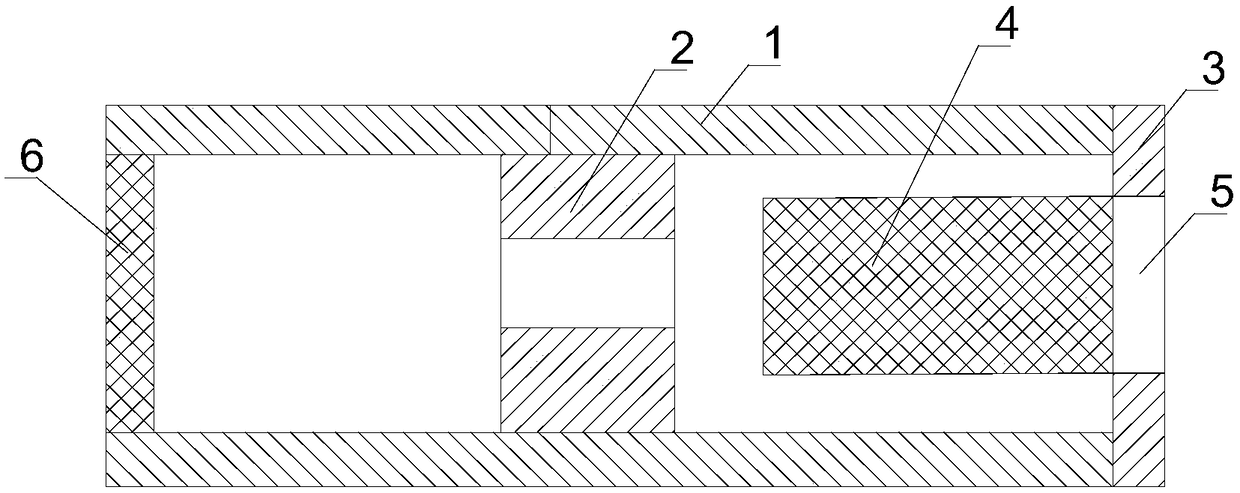 Straight-through valve with filtering function