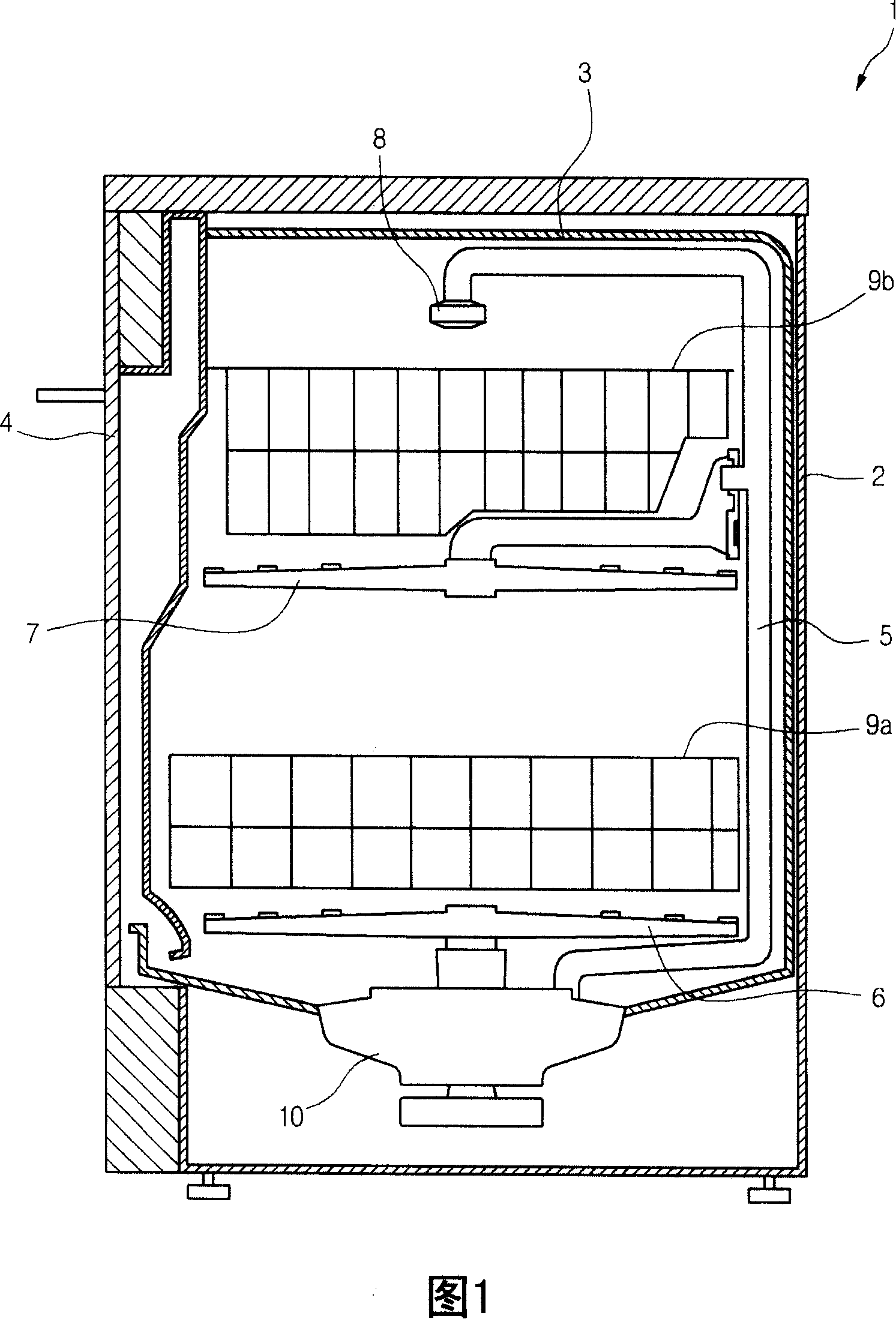 Sump for dishwasher