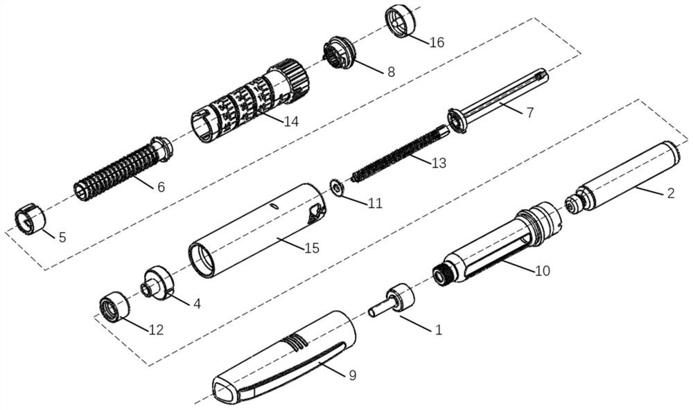 Multi-dose adjustable prefillable injection pen