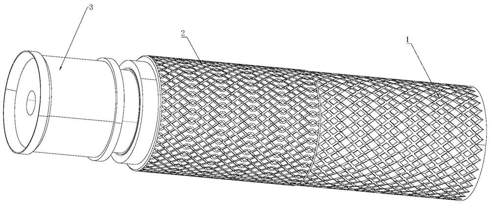 Passive device with blind-mating self-locking structure