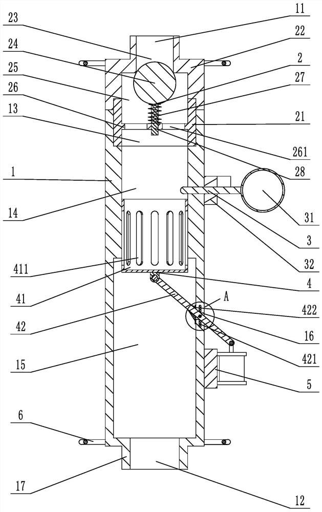 A fully automatic flow rate adjustment anti-reflux cerebrospinal fluid drainage device