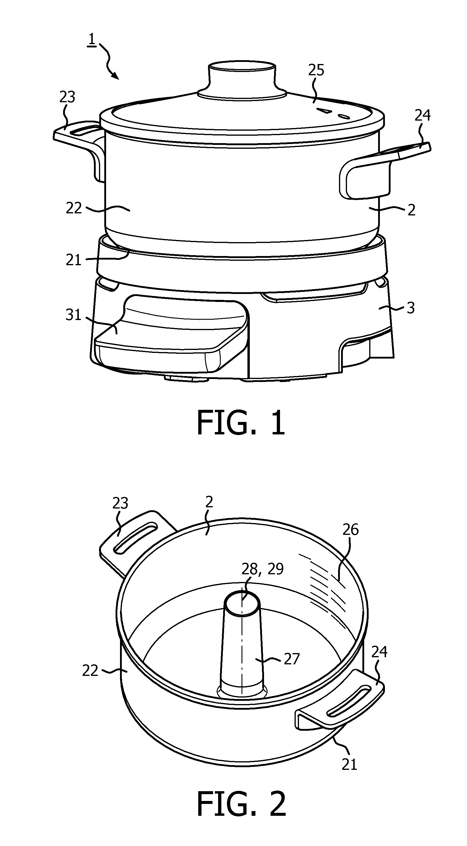 Appliance for preparing food