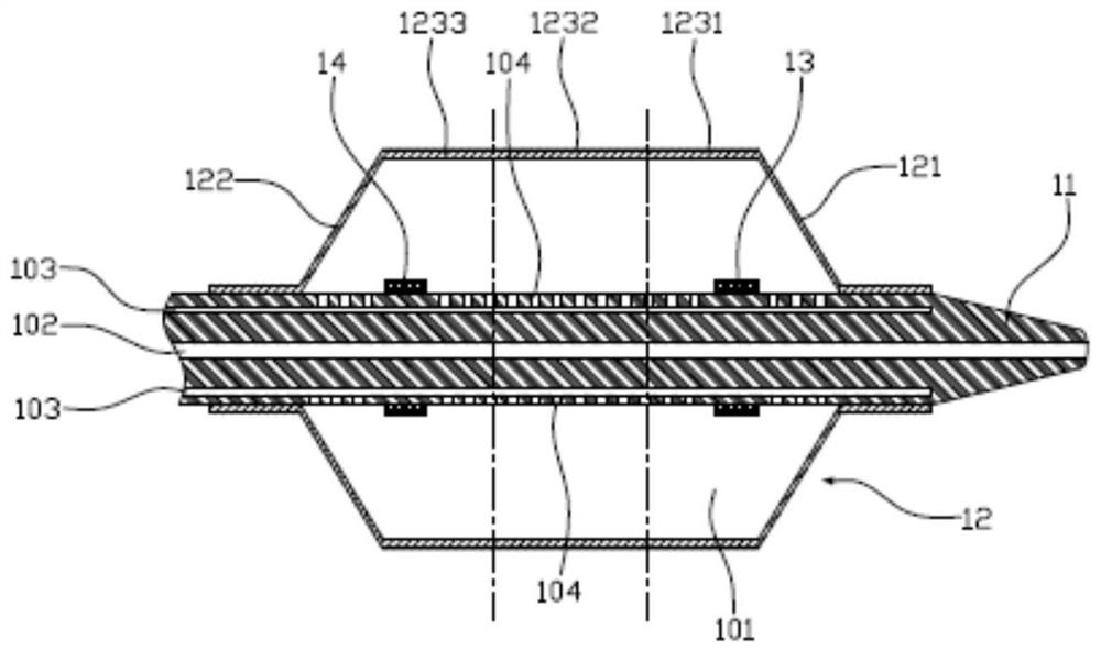 Balloon dilatation catheter