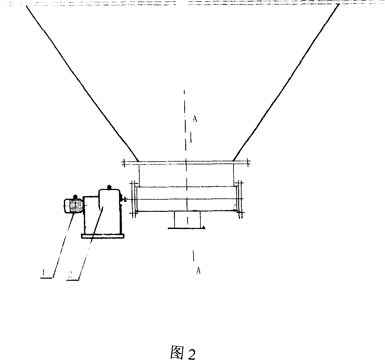 Slag discharging device for dust collector