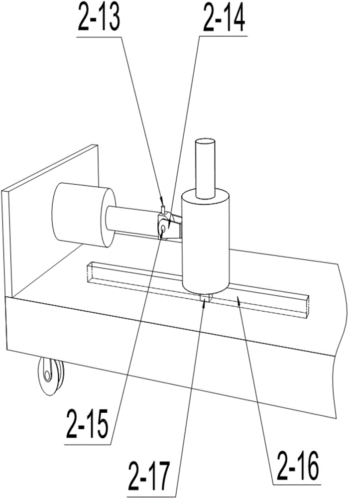 Automatic lifting control device for pruning garden trees and use method thereof
