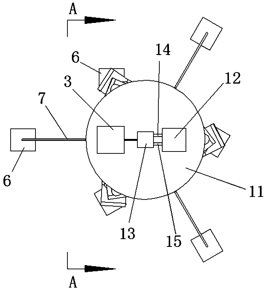 A wave-current combined power generation platform