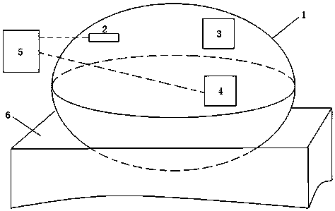 Spherical anti-counterfeiting label based on dynamic password