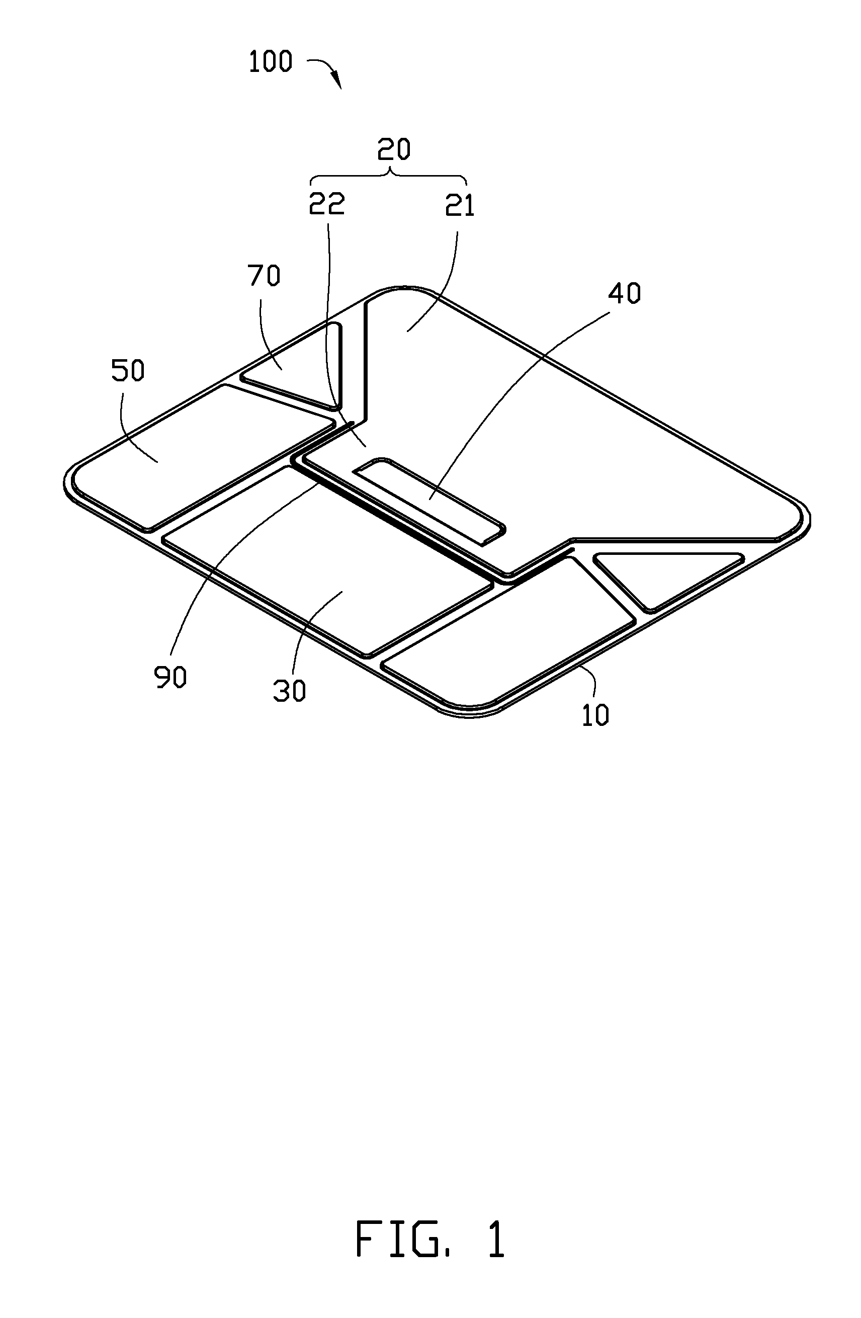 Holder for tablet personal computer