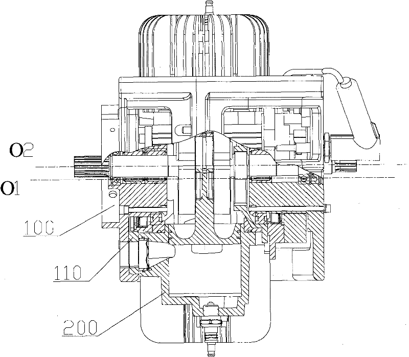 Rotor engine and rotor part thereof