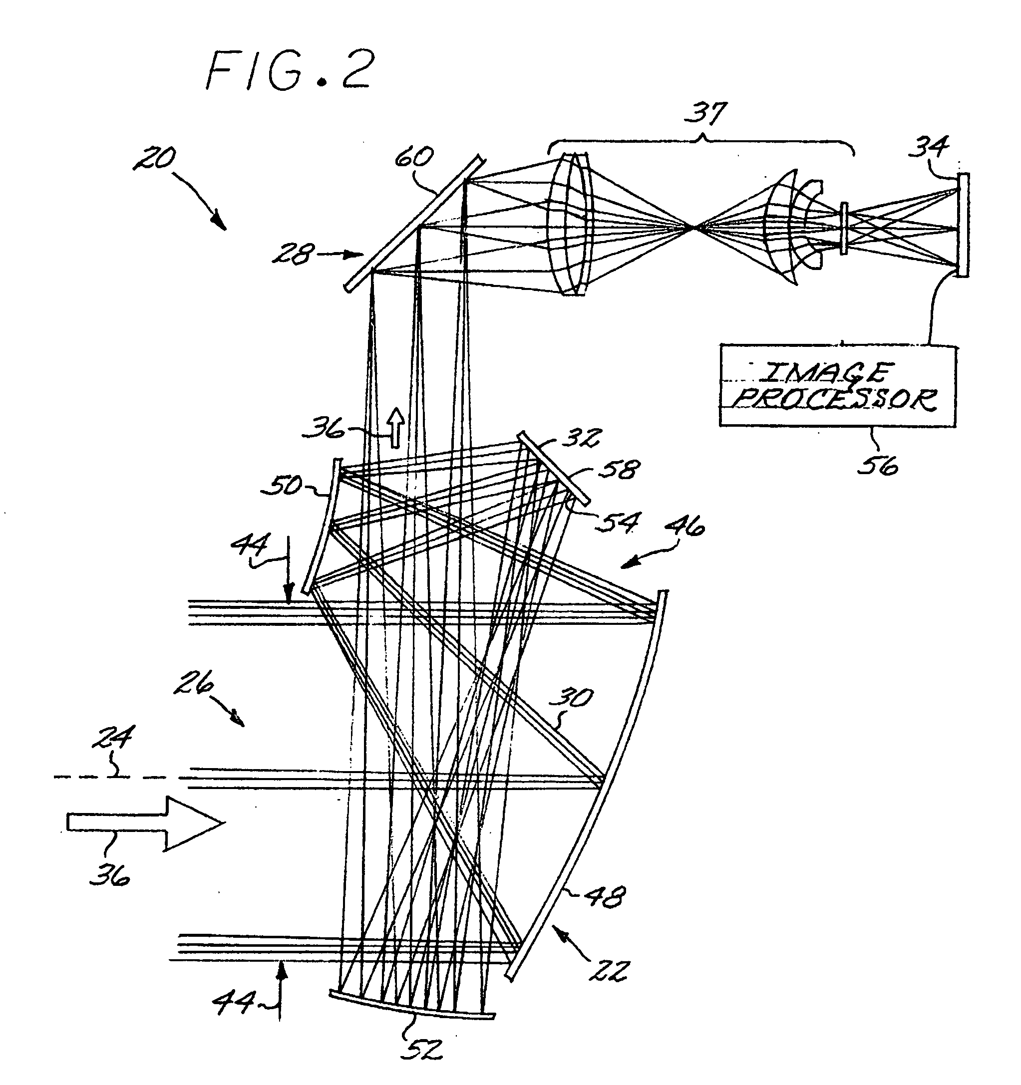 Common-aperture optical system incorporating a light sensor and a light source