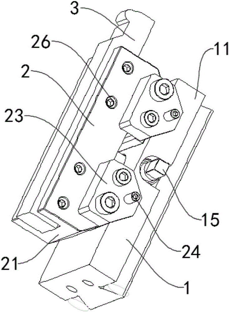 Rapid tool changing device
