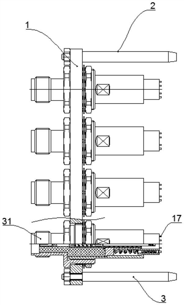 A multi-channel fool-proof multi-contact connector pair