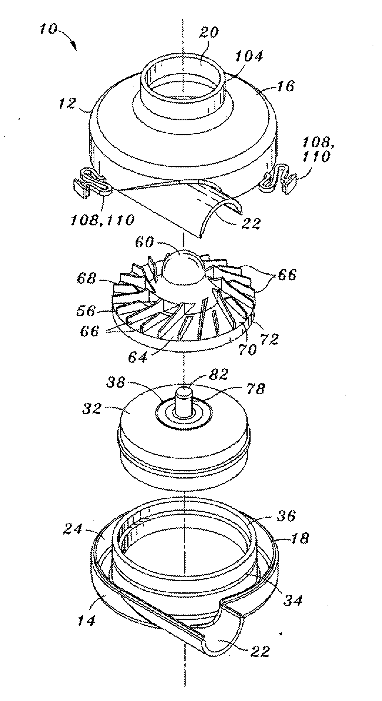 Modular cpap compressor