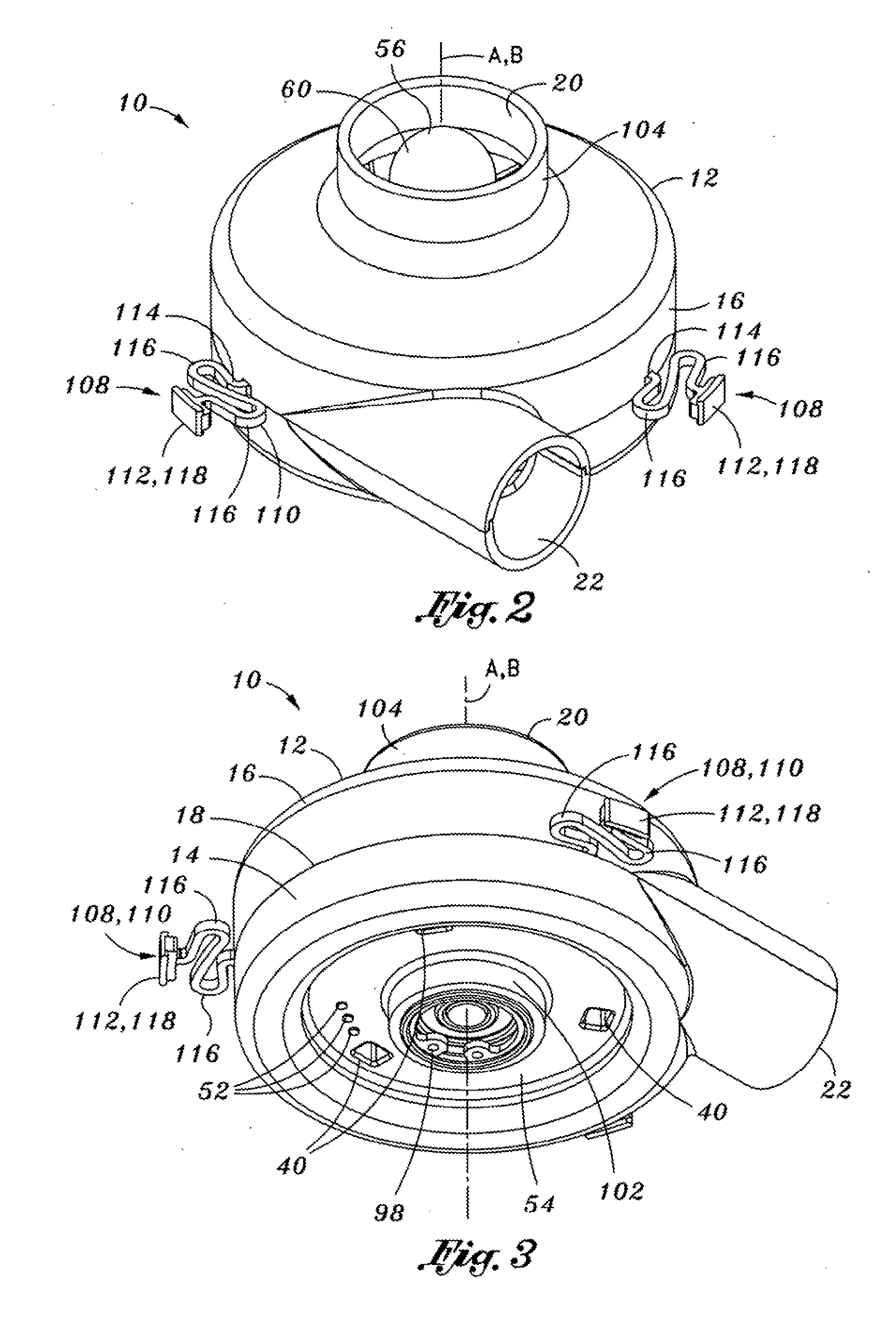 Modular cpap compressor