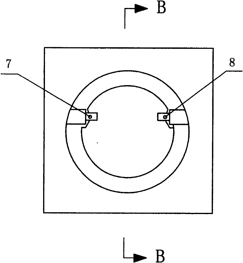 Method for using vanes to discharge flue gas and flue gas drain valve
