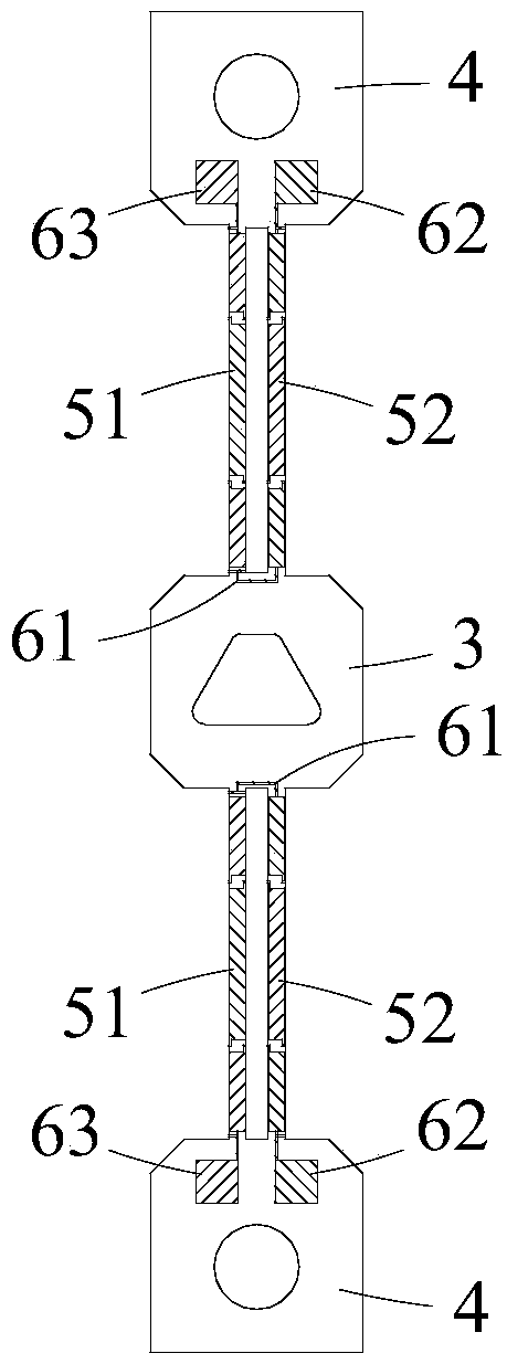 An integrated double quartz tuning fork resonant sensitive element and force measuring module