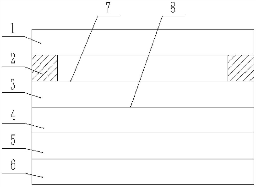 Touch display screen with high-strength corners