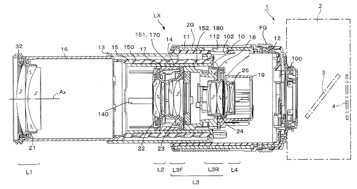Lens barrel and imaging device