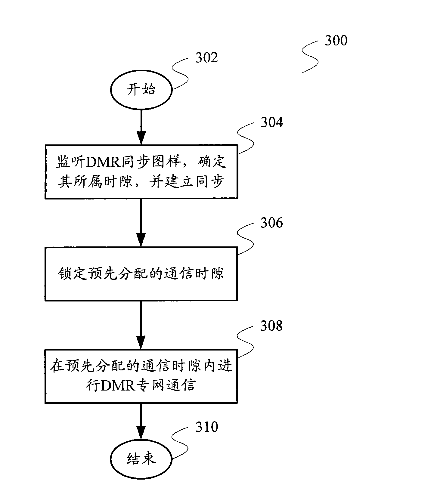 Communication terminal, communication system and realization method for dmr special network